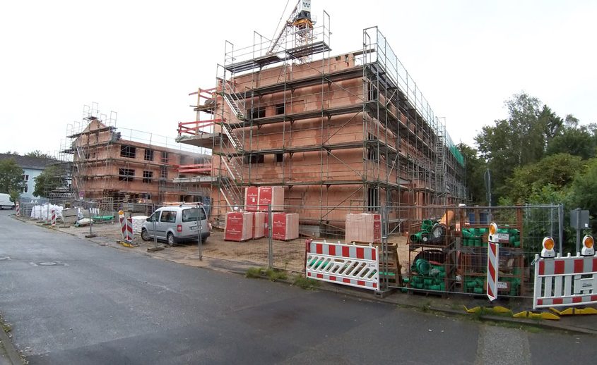 Baustelle Stüffelring